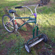 Illustration for article titled Bike/Lawnmower Hybrids Make Lawn Upkeep More… Fun?